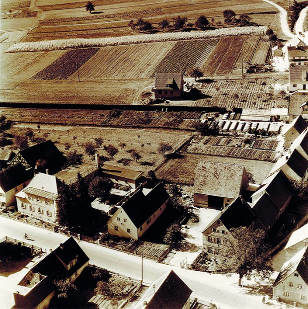 Caritasheim mit Badeanstalt 1958, Foto: Gemeindearchiv