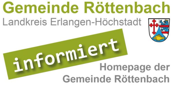 Broschüre Homepage der Gemeinde Röttenbach