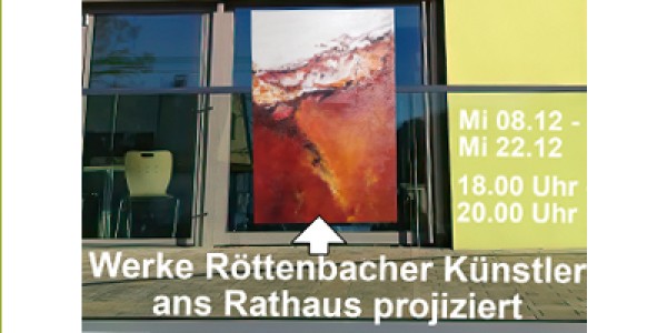 Kunst am Rathaus - Bilderschau im Freien  