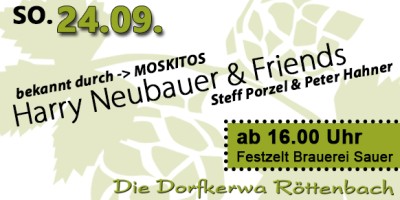 Die Dorfkerwa Röttenbach - 22.09 - 25.09.23  